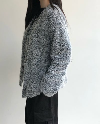 [UNISEX] Fluffy Mood Cardigan (2 color)5