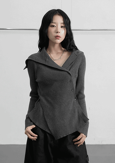 Louis Vuitton 不對稱針織衫1