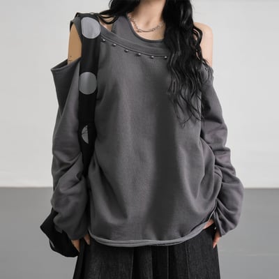 Rooking 掛脖鉚釘衛衣2