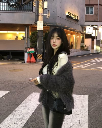 Ash Cloud Knit 軟糯毛絨cd (2 color)2