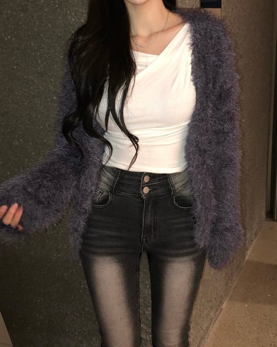 Ash Cloud Knit 軟糯毛絨cd (2 color)3