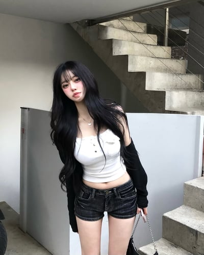 Midnight Pocket Crop 口袋 無袖 背心 (3 color)2