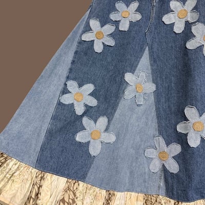 ✿眨眼有電✿ {M0198} 眨眼獨一無二手工花花裙5