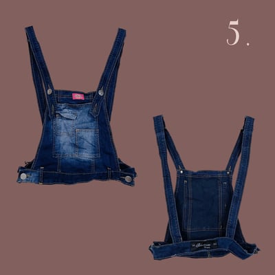 ✿眨眼有電✿ {K0086}  多款-改製吊帶工裝背心7