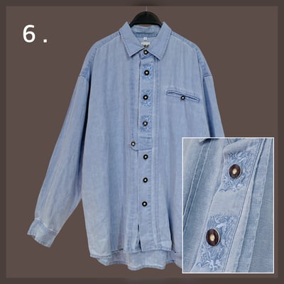 ✿眨眼有電✿ {K0098}  多款巴伐利亞傳統刺繡襯衫3