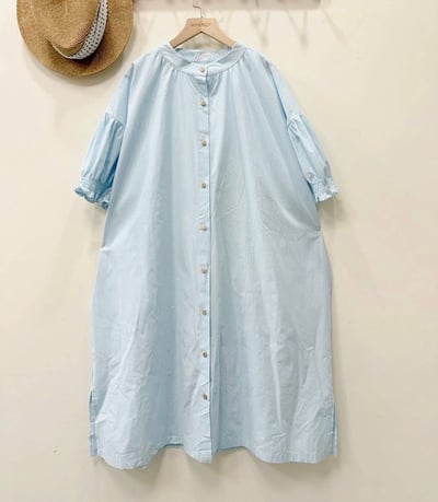 ✿全新選物✿ {A029-30} 鉤織小花罩衫+長版襯衫/洋裝8