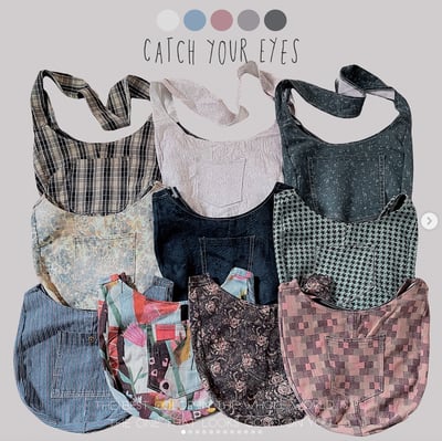 ✿眨眼有電✿ {M0081} 多款_圖騰馬鞍包1