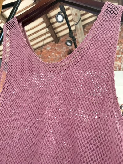 ✿全新選物✿ {A062} 粉色鉤織背心2