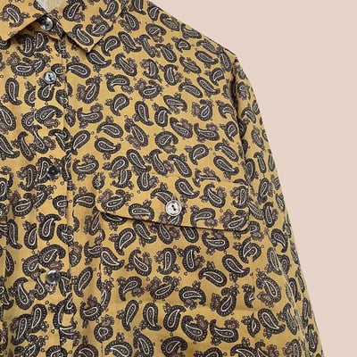 ✿眨眼有電✿ {U0082} 復古變形蟲襯衫/罩衫2