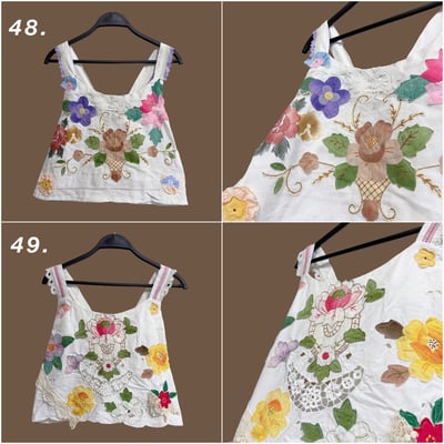 ✿眨眼有電✿ {M0202} 蕾絲綁帶上衣&歐式花布拼縫上衣6