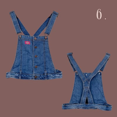 ✿眨眼有電✿ {K0086}  多款-改製吊帶工裝背心8