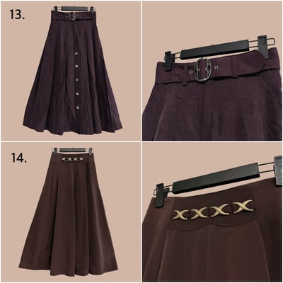 ✿眨眼有電✿ {M0190} 多款-素面美裙5