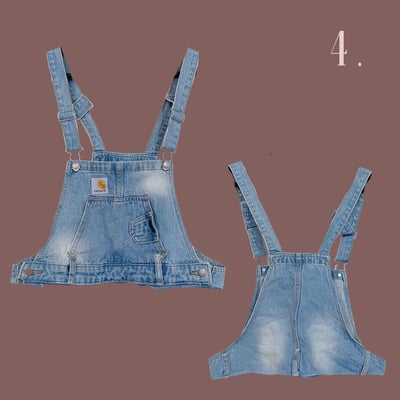 ✿眨眼有電✿ {K0086}  多款-改製吊帶工裝背心6