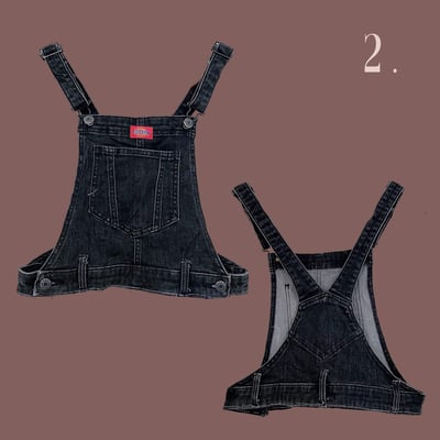 ✿眨眼有電✿ {K0086}  多款-改製吊帶工裝背心4