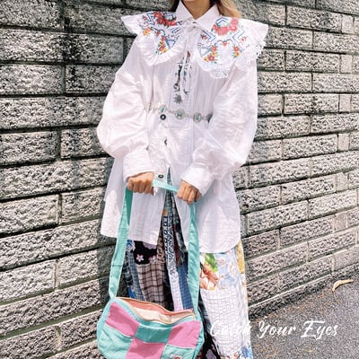 ✿眨眼有電✿ {M0015} 歐式茶巾改製領片2