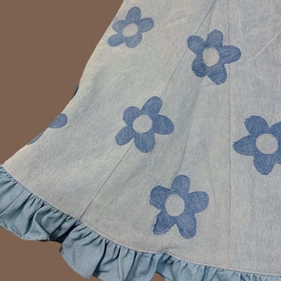 ✿眨眼有電✿ {M0198} 眨眼獨一無二手工花花裙11