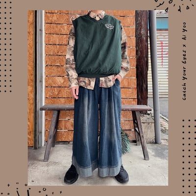 ✿全新選物✿ {A009} 2色寬管慵懶牛仔褲 (現貨)5