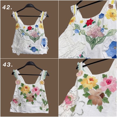 ✿眨眼有電✿ {M0202} 蕾絲綁帶上衣&歐式花布拼縫上衣4