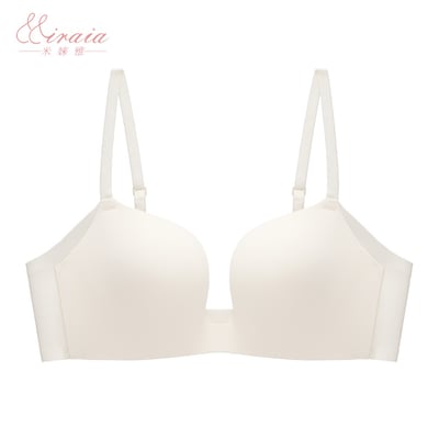 【Miraia米婡雅】大U杯零著感無痕內衣(深U集中無鋼圈、舒適寶寶棉、24HR無感)8