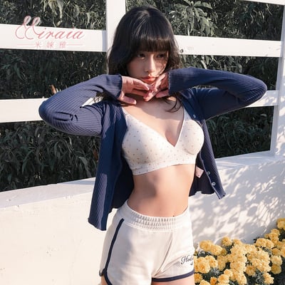 【Miraia米婡雅】清新無感軟鋼圈內衣 (透氣款、親膚純棉、舒適內衣)2