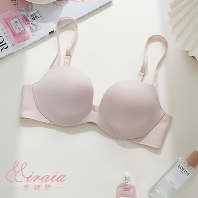 【Miraia米婡雅】圓球杯零著感無痕內衣三色組【經典黑+珍珠白+櫻花粉】(軟鋼圈內衣、24HR無感、集中聚攏)6