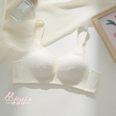 【Miraia米婡雅】波紋蕾絲無痕內衣(無鋼圈內衣、舒適內衣、24HR無感內衣)4
