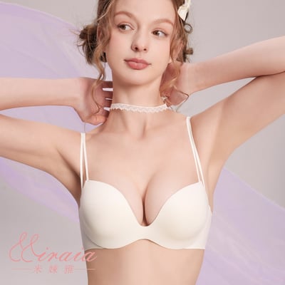 【Miraia米婡雅】圓球杯零著感無痕內衣三色組【經典黑+珍珠白+櫻花粉】(軟鋼圈內衣、24HR無感、集中聚攏)3