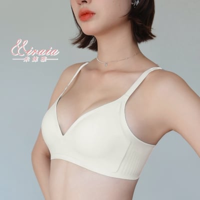【Miraia米婡雅】涼感萊卡無痕內衣(舒適內衣、無鋼圈內衣、冰絲涼感)3