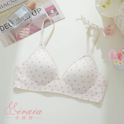 【Miraia米婡雅】清新無感軟鋼圈無痕內衣【套裝組】 (透氣款、親膚純棉、舒適內衣)5