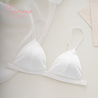 【Miraia米婡雅】法式女神無痕內衣三色組【經典黑+珍珠白+櫻花粉】(無鋼圈內衣、比基尼內衣)6