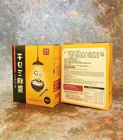 【獨家】干貝三鮮醬即食方便包(5入/300g)1