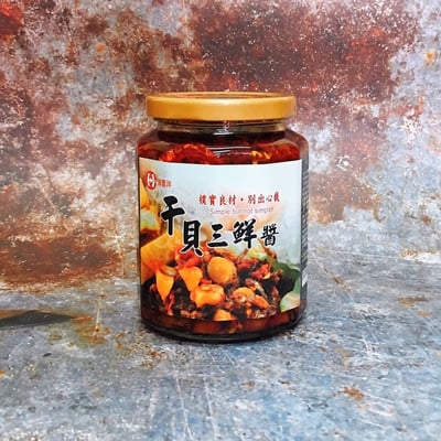 干貝三鮮醬(450公克)大罐獨享招牌必買1