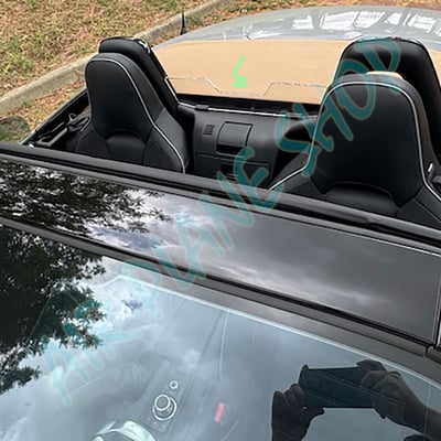 MX5透明迴風網 MX-5透明風擋 MX5擋風片透明4