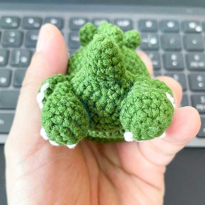 哥吉拉鑰匙圈 哥吉拉吊飾 手工編織 客製化禮物 godzilla6