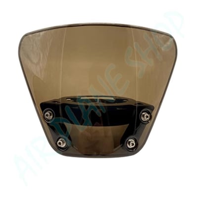 海絲瓜白箭擋風鏡 黑箭風擋 401擋風 Husqvarna大燈2