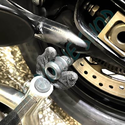 凱旋Bobber駐車架 Bobber起車架 Bobber保養   Bobber洗鍊條 #bobber停車架4