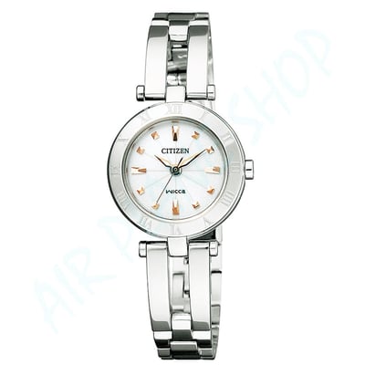 星辰CITIZEN 復古女錶 白面盤 圓錶 小錶徑 NA15-1572C5