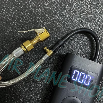 打氣快夾 快速接頭 快速打氣 延長轉接頭 不銹鋼 小米 米其林 打氣機 螺紋6