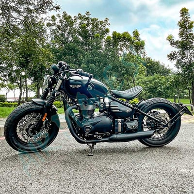 凱旋255浪花後碟盤 T120碟盤 T100碟盤  Streettwin scrambler bobber浪花碟盤4