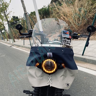 supercub擋風罩 金旺擋風 擋車車擋風罩 凱旋擋風 金旺擋風 野狼 monkey擋風 復古擋風罩2