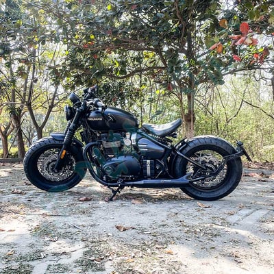 凱旋bobber後卡鉗大螃蟹 bobber後煞車 bobber卡鉗 brembo7