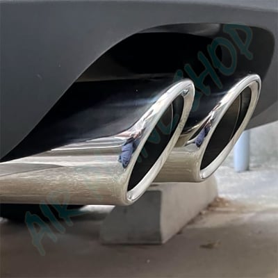 MX-5 MX5斜口尾飾管 尾管 尾喉  碳纖維 雙尾管排氣1