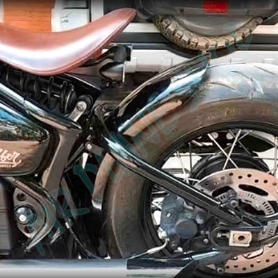 凱旋Bobber手工後土除 Bobber後短擋泥板 Bobber後土除   Bobber後擋泥板4