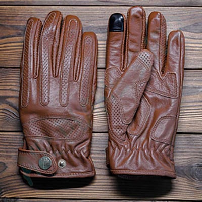 真皮手套 機車皮革夏季手套 復古手套 黃色真皮手套 白色真皮手套 黑色真皮手套 摩托車手套 機車手套10