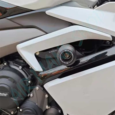 凯旋Daytona660防倒球 Daytona660引擎護桿  凱旋Daytona660車身防摔1