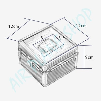 單格錶盒 鋁手錶盒 戒指收納 戒指盒10