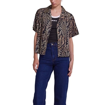 Deus襯衫 虎紋大理石  Ex Machina E-Motion SS1