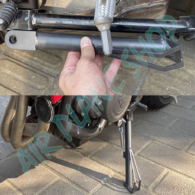 凱旋660降低 Trident660降車高  三叉戟660降車身  凱旋6605