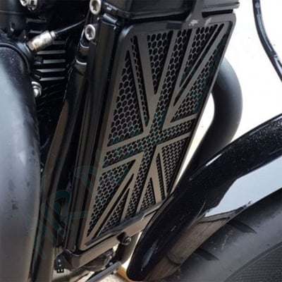 凱旋水箱護罩 T120水箱罩 T100水箱護網 Thruxton Streettwin Speedtwin bobber2