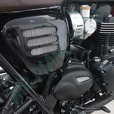 凱旋t100開孔側蓋 t120護蓋 streetTwin鰭片 t120側蓋8